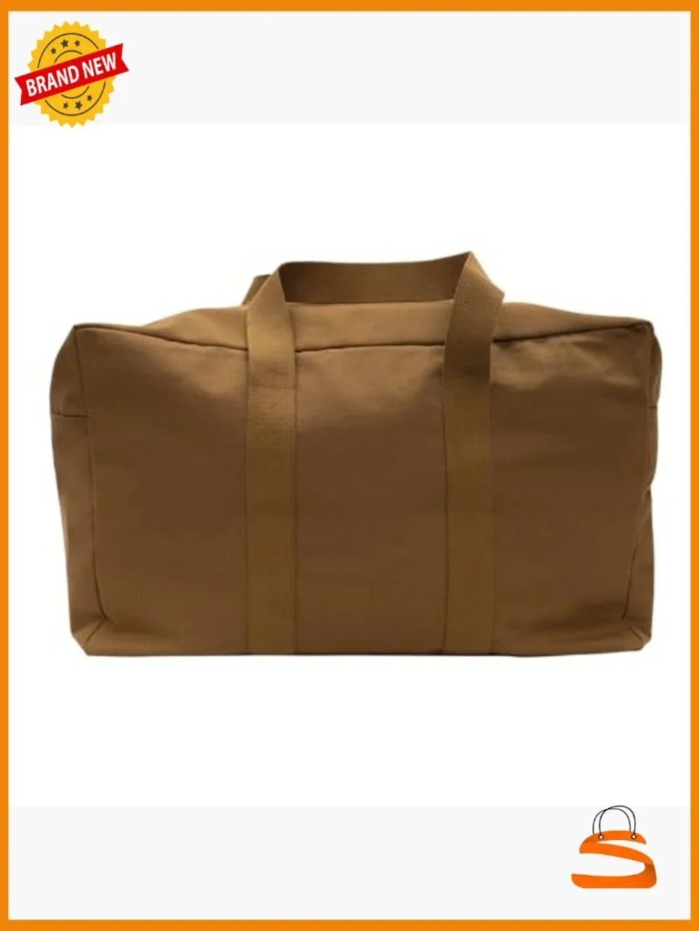Extra Large Canvas Parachute Cargo Bag - 75L Travel Duffle